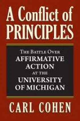 A Conflict of Principles | Buch | 978-0-7006-1996-2 | www.sack.de