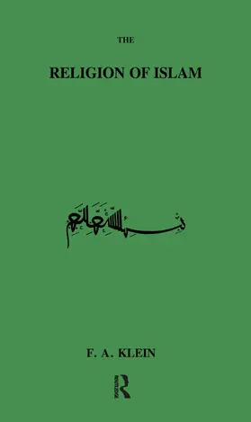 Klein |  Religion Of Islam | Buch |  Sack Fachmedien