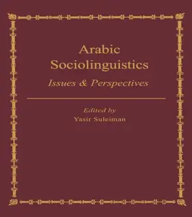 Suleiman |  Arabic Sociolinguistics | Buch |  Sack Fachmedien