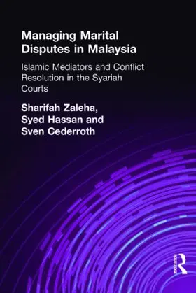 Cederroth / Hassan |  Managing Marital Disputes in Malaysia | Buch |  Sack Fachmedien