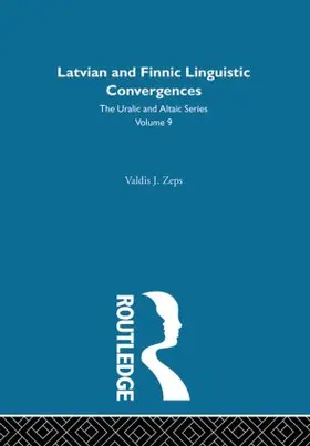 Zeps |  Latvian and Finnic Linguistic Convergence | Buch |  Sack Fachmedien