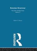 Harms |  Estonian Grammar | Buch |  Sack Fachmedien