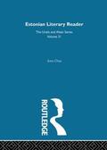 Oras |  Estonian Literary Reader | Buch |  Sack Fachmedien