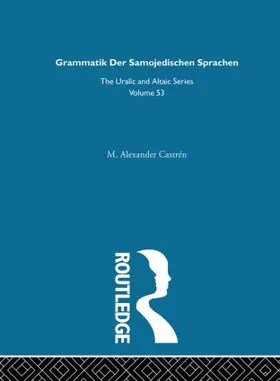 Castren | Grammatik der Samojedischen Sprachen | Buch | 978-0-7007-0853-6 | www.sack.de