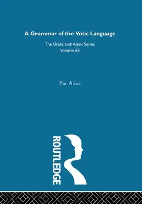 Ariste |  A Grammar of the Votic Language | Buch |  Sack Fachmedien