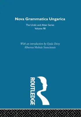 Szenciensis |  Nova Grammatica Ungarica | Buch |  Sack Fachmedien