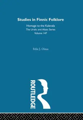 Oinas |  Studies in Finnic Folklore | Buch |  Sack Fachmedien