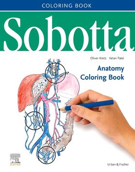 Kretz / Patel | Sobotta Anatomy Coloring Book ENGLISCH/LATEIN | Buch | 978-0-7020-5278-1 | sack.de