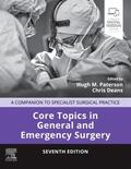 Paterson / Deans / Paterson-Brown |  Core Topics in General and Emergency Surgery | Buch |  Sack Fachmedien