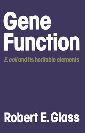 Glass | Gene Function | Buch | 978-0-7099-0082-5 | sack.de
