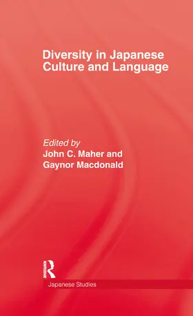 Maher / Macdonald |  Diversity in Japanese Culture and Language | Buch |  Sack Fachmedien