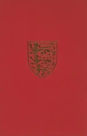 Page |  Index to the Victoria History of the County of York | Buch |  Sack Fachmedien