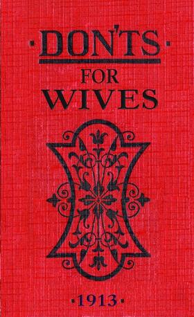 Ebbutt |  Don'ts for Wives | Buch |  Sack Fachmedien