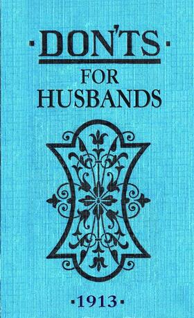 Ebbutt |  Don'ts for Husbands | Buch |  Sack Fachmedien
