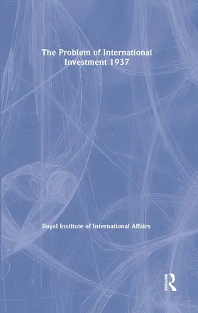  Problem International Investment | Buch |  Sack Fachmedien