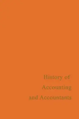 Brown |  A History of Accounting and Accountants | Buch |  Sack Fachmedien