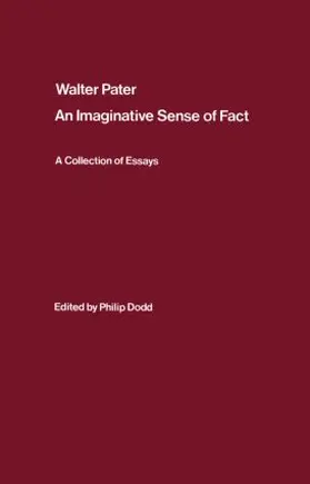 Dodd |  Walter Pater | Buch |  Sack Fachmedien