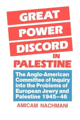 Nachmani |  Great Power Discord in Palestine | Buch |  Sack Fachmedien