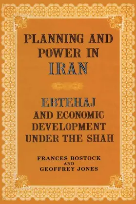 Bostock / Jones | Planning and Power in Iran | Buch | 978-0-7146-3338-1 | www.sack.de