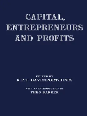 Davenport-Hines |  Capital, Entrepreneurs and Profits | Buch |  Sack Fachmedien