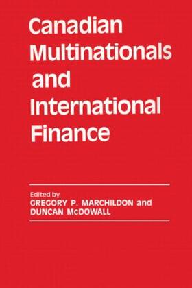 Marchildon / McDowall | Canadian Multinationals and International Finance | Buch | sack.de