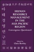 Rowley |  Human Resource Management in the Asia-Pacific Region | Buch |  Sack Fachmedien