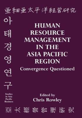 Rowley | Human Resource Management in the Asia-Pacific Region | Buch | 978-0-7146-4849-1 | sack.de