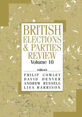 Cowley / Denver / Russell |  British Elections & Parties Review | Buch |  Sack Fachmedien