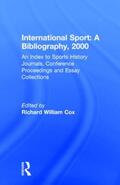 Cox |  International Sport | Buch |  Sack Fachmedien
