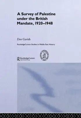 Gavish |  The Survey of Palestine Under the British Mandate, 1920-1948 | Buch |  Sack Fachmedien