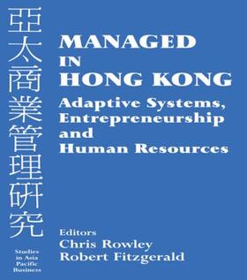 Fitzgerald / Rowley | Managed in Hong Kong | Buch | 978-0-7146-8082-8 | sack.de