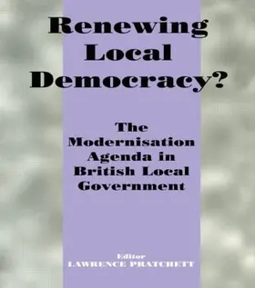 Pratchett | Renewing Local Democracy? | Buch | 978-0-7146-8095-8 | www.sack.de