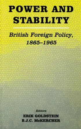 Goldstein / McKercher |  Power and Stability | Buch |  Sack Fachmedien