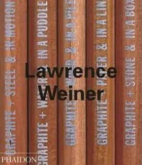 Weiner |  Lawrence Weiner | Buch |  Sack Fachmedien