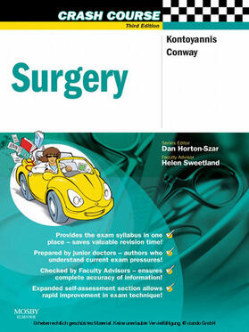 Kontoyannis / Sweetland | Crash Course: Surgery E-Book | E-Book | sack.de