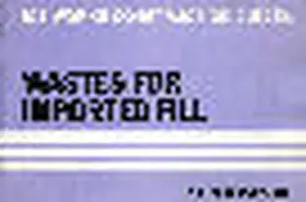 Sherwood | Wastes for Imported Fill | Buch | 978-0-7277-0378-1 | sack.de