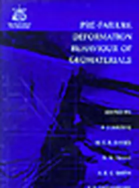 Pre-failure Deformation Behaviour of Geomaterials | Buch | 978-0-7277-2642-1 | sack.de