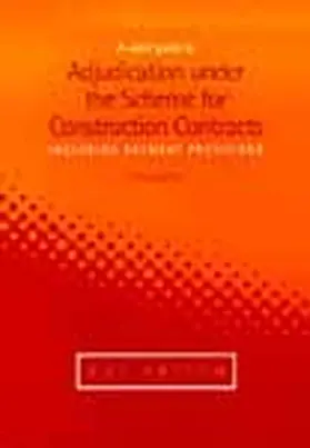 Cottam |  A Users' Guide to Adjudication under the Scheme for Construction Contracts (including payment provisions): 2nd Edition | Buch |  Sack Fachmedien
