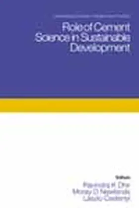 Dhir / Newlands / Csetenyi |  Role of Cement Science in Sustainable Development | Buch |  Sack Fachmedien