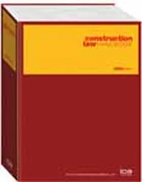 Ramsey / Minogue / Reilly |  Construction Law Handbook - 2009 | Buch |  Sack Fachmedien