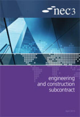 Nec |  NEC3 Engineering and Construction Subcontract (ECSS) | Buch |  Sack Fachmedien
