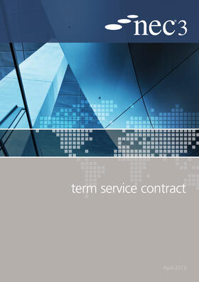 Nec |  NEC3 Term Service Contract (TSC) | Buch |  Sack Fachmedien