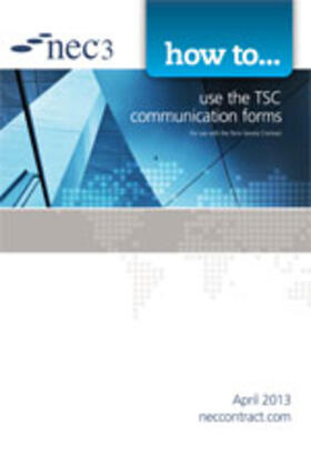 Nec |  How to use the TSC communication forms | Buch |  Sack Fachmedien