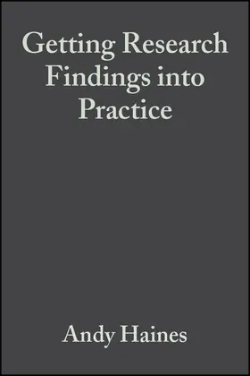 Haines / Donald |  Getting Research Findings Into Practice | Buch |  Sack Fachmedien