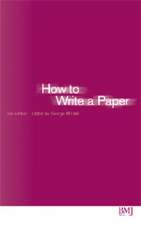 Hall |  How to Write a Paper | Buch |  Sack Fachmedien