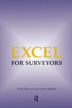 Bowcock / Bayfield |  Excel for Surveyors | Buch |  Sack Fachmedien