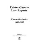 Denyer-Green |  EGLR Cumulative Index 1995 - 2003 | Buch |  Sack Fachmedien