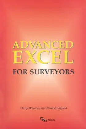 Bowcock / Bayfield |  Advanced Excel for Surveyors | Buch |  Sack Fachmedien