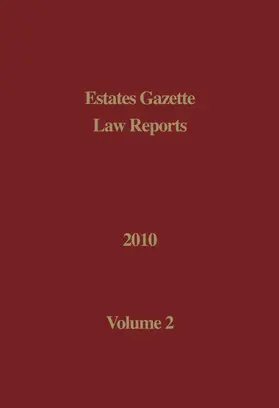 Marshall |  EGLR 2010 Volume 2 | Buch |  Sack Fachmedien