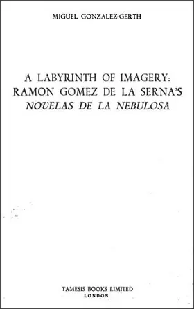 González-Gerth |  A Labyrinth of Imagery: Ramón Gómez de la Serna's 'novelas de la Nebulosa' | Buch |  Sack Fachmedien